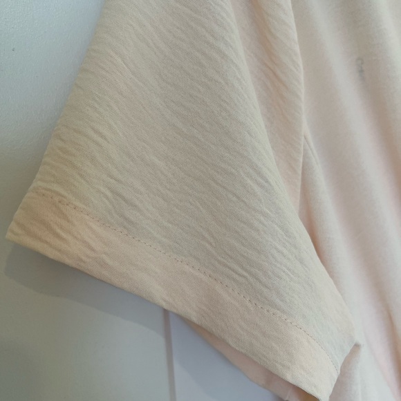 Peach Calvin Klein wrap dress *NWT* - Picture 3 of 5